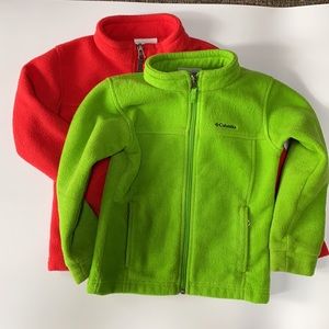 Lot of two Columbia fleeces 4T